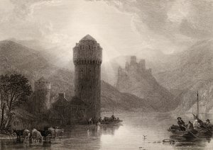 Tower of Niederlahnstein by David Roberts